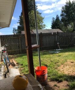 Park & Sun Sports Permanent Outdoor Tetherball Set with Accessories 2-Piece Pole 20 81essspcRWL