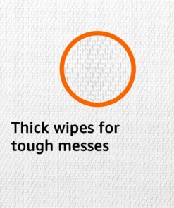 Amazon Basics Disinfecting Wipes, Lemon & Fresh Scent, Sanitizes/Cleans/Disinfects/Deodorizes, White, 340 Count (4 Packs of 85) (Previously Solimo) 85 Count (Pack of 4) 4Pack--2 Lemon, 2 Fresh 23 81expIXSbyL 4