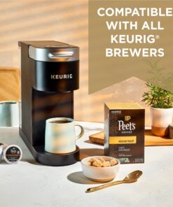 Peet's Coffee, Dark Roast K-Cup Pods for Keurig Brewers - Major Dickason's Blend 32 Count (1 Box of 32 K-Cup Pods) Major Dickason's - 32 K-Cups 32 Count (Pack of 1) 19 81exr3HICLL