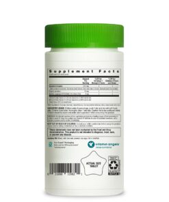 Rainbow Light Kids One Multivitamin, Chewable Multivitamin for Kids Provides Healthy Growth and Immune Support, With Vitamin C, Zinc, & B Complex, Vegetarian and Gluten Free, Fruit Punch, 90 Count 90 Count (Pack of 1) 41 81eyeg2yivL 3