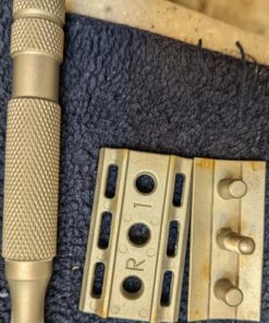 ROCKWELL RAZORS 6S Stainless Steel Double-Edge Safety Razor with 6 Adjustable Shave Settings and 5 Blades, 8 Piece Set, Silver 33 81ezAmVw0qL