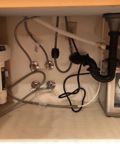 Ready Hot 41-RH-200-F560-CH Instant Hot Water Dispenser System, 2.5 Quarts, Manual Dial Dual Lever Hot and Cold Water Faucet Polished Chrome Manual Hot & Cold 25 81ezYE0jdWL