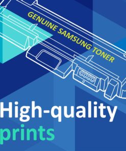 HP Samsung Electronics CLT-K504S Toner for CLP-415NW, CLX-4195FW, SL-C1810W, SL-C1860FW, Black (SU162A) 1 Size 6 81f BSIbLvL