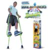 Geospace Original Walkaroo Xtreme Steel Balance Stilts with Height Adjustable Vert Lifters For Outdoor/Indoor Active Play & Exercise; For Adults & Kids up to 250 lbs (Green) green 53 81f0dkWjHrL