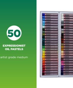 Alternative view of SAKURA Cray-Pas Expressionist Oil Pastel Set - Soft Oil Pastels for Artists - 50 Sticks 50 Piece Set