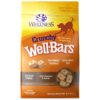 Wellness WellBars Natural Grain Free Crunchy Dog Treat Biscuits, Peanuts & Honey, 45 -Ounce Box 2.8 Pound (Pack of 1) 18 81f1ecZGeEL