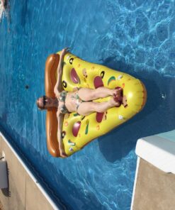 Swimline Inflatable Pizza Slice Pool Float, Multicolor 32 81f2TQUKMDL