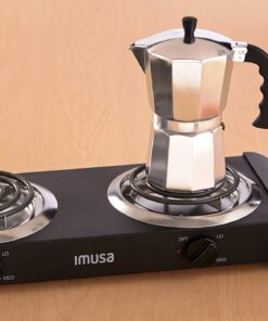 IMUSA USA GAU-80306 Electric Double Burner 1750-Watts , Black 21 81f37b8Et9L