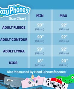 CozyPhones Over The Ear Headband Headphones - Kids Headphones Volume Limited with Thin Speakers & Super Soft Fleece Headband - Green Frog 29 81f4VxT9IgL 2