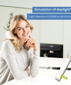 Beurer TL30 Portable Daylight Lamp- UV-Free 10,000 Lux LED Bright White Light Therapy for Home, Travel, & Office lighting TL30 - Daylight 12 81f5AoUgPHL