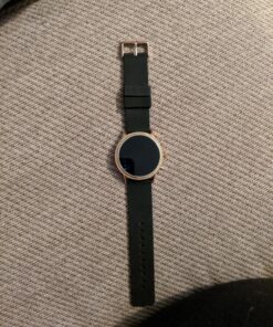 BARTON WATCH BANDS - Soft Silicone Quick Release Straps - Choose Color & Width - 16mm, 18mm, 20mm, 22mm, 24mm - Silky Soft Rubber Watch Bands Black 43 81f5q5JZ3pL