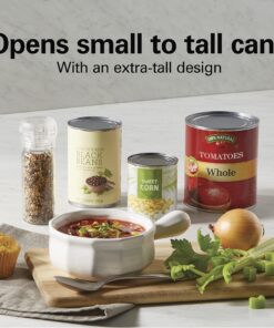 Hamilton Beach Electric Automatic Can Opener with Auto Shutoff, Knife Sharpener, Cord Storage, and SureCut Patented Technology, Extra Tall, Black 23 81f684pXXlL