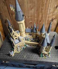 LEGO Harry Potter Hogwarts Castle 71043 Building Set - Model Kit with Minifigures, Featuring Wand, Boats, and Spider Figure, Gryffindor and Hufflepuff Accessories, Collectible for Adults and Teens Standard 79 81f7Vgc2WNL