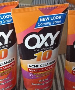 Oxy Acne Cleanser Maximum Strength, 5.75 Fl Oz (Pack of 3) Medicinal 5.75 Fl Oz (Pack of 3) 20 81f99aV3QKL