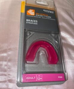Shock Doctor Braces Strapless Mouthguard (Pink, Adult) Pink 5 81fDvgmhtZL