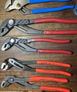 KNIPEX Tools - Cobra Water Pump Pliers (8701250), Red,10-Inch 10-Inch 35 81fFNwWrsML