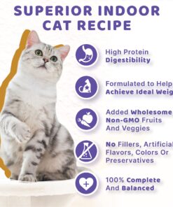 Halo Indoor Wet Cat Food, Grain Free, Turkey & Duck 5.5 Oz Can (Pack of 12) 14 81fGKywbDEL