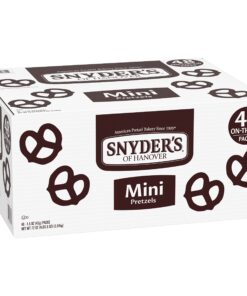 Snyder's of Hanover, Mini Pretzels, Individual Packs, 48 Ct Minis 48 Count 25 81fIZjUW4vL