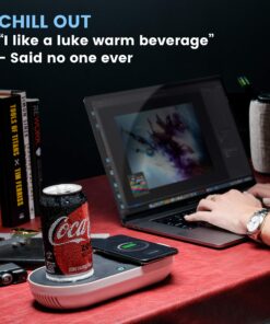 Nomodo Trio Wireless Qi-Certified Fast Charger with Mug Warmer/Drink Cooler Nomodo Trio 33 81fJ2lOl0fL