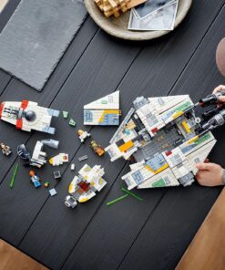LEGO Star Wars: Ahsoka Ghost & Phantom II 75357 Playset Inspired by The Ahsoka Series, Featuring 2 Buildable Starships and 5 Star Wars Figures Including Jacen Syndulla and Chopper 45 81fJCnKwf6L