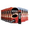 NESCAFE CLASICO, Dark Roast Instant Coffee, 12 boxes (84 packets) 7 Count (Pack of 12)