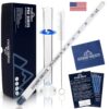 Hydrometer Alcohol Meter Test Kit: Distilled Alcohol American-Made 0-200 Proof Pro Series Traceable Alcoholmeter Tester Set with Glass Jar for Proofing Distilled Spirits - Made in America 31 81fKFoxYhL