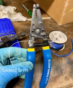 Klein Tools 11055 Wire Cutter and Wire Stripper, Stranded Wire Cutter, Solid Wire Cutter, Cuts Copper Wire 59 81fKPcXV7L