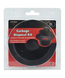 Keeney Manufacturing K5417BLK Garbage Disposal Flange and Stopper, Black 18 81fKglsQL L