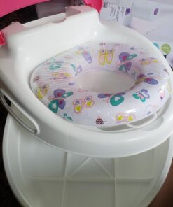Summer Infant Step by Step Potty, Pink - 3-in-1 Potty Training Toilet - Features Contoured Seat, Flushable Wipes Holder and Toilet Tissue Dispenser, 13x9.5x15.5 Inch (Pack of 1) 1 Count (Pack of 1) 42 81fKtXgAI L