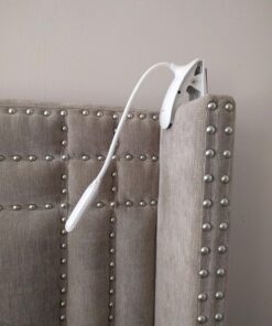 Raniaco Led Clip Reading Book Light Daylight 16 LEDs USB Rechargeable Reading Lamp-3 Brightness,Touch Switch Bedside Book Light with Good Eye Protection Brightness (White) 37 81fLFSWyU6L