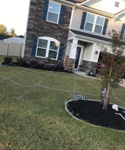 Mega Spider Web Outdoor Halloween Decoration - Terrify Your Neighbors - by FunWorld Standard White 23 81fMZagkSJL
