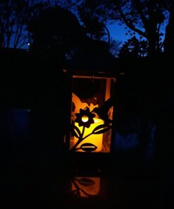 Solar Lantern Outdoor Hummingbird Blue Decor Antique Metal and Glass Construction Mission Solar Garden Lantern Indoor and Outdoor Solar Hanging Lantern Entirely Solar Powered Lantern Low Maintenance 1 Pack 34 81fMbIodM8L