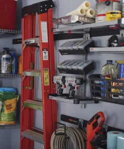 Rubbermaid FastTrack Alloy Steel Garage Storage System Rail, 84", Extra Durable Garage Organization for Yard Tools, Sports Equipment, Ladders 84" Rail 30 81fMco 3A3L