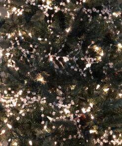 Kurt Adler 6' Plastic Ice Wire Clear Garland (Clear, 1 Pack) 37 81fNEFJNCOL