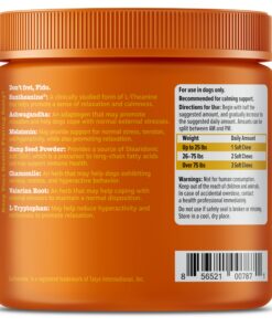 Zesty Paws Calming Chews for Dogs Composure & Relaxation for Everyday Stress & Separation Advanced Melatonin 90 Count Turkey - Melatonin 90 Count (Pack of 1) 28 81fNICSx39L