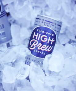 HIGH Brew Coffee Cold Brew Coffee + Protein, Black And Bold, 8 Oz Can, 12/pack Black & Bold 8 Fl Oz (Pack of 12) 26 81fNR1wJeNL