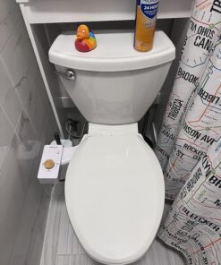 TUSHY Basic 2.0 Bidet Toilet Seat Attachment | A Non-Electric Self Cleaning Water Sprayer w/Adjustable Water Pressure Nozzle, Angle Control & Easy Home Installation (White/Bamboo) White/Bamboo 44 81fPyFX8H7L