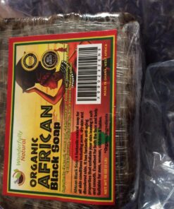 Organic African Black Soap - For Acne & Dark Spots | Natural Vegan and Cruelty Free – Satisfaction Guarantee 1lb bar | 90 day Supply 1 Pound (Pack of 1) 47 81fQKD2irnL