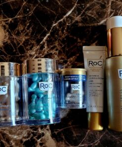 RoC Retinol Correxion Under Eye Cream for Dark Circles & Puffiness, Daily Wrinkle Cream, Anti Aging Line Smoothing Skin Care Treatment 0.5 oz (Packaging May Vary) 0.5 Fl Oz (Pack of 1) 35 81fRiswiTL