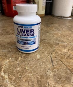 Arazo Nutrition Liver Cleanse Detox & Repair Formula – Milk Thistle Herbal Support Supplement: Silymarin, Beet, Artichoke, Dandelion, Chicory Root 36 81fRzIouTsL