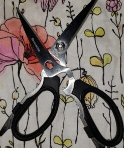 Messermeister 8-Inch Take-Apart Kitchen Scissors, Black - Includes Screwdriver, Nut Cracker, Jar Lid Opener/Gripper, Bottle Opener & Bone + Twig Cutter - Suitable for Lefties & Righties 21 81fWP2sYvBL