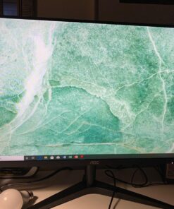 AOC 27B1H 27" Full HD 1920x1080 Monitor, 3-Sided Frameless, IPS Panel, HDMI/VGA, Flicker-free 27 in Full HD Not VESA mount compatible 28 81fYjhVpPUL