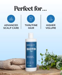 Alternative view of Biotin Hair Shampoo - Volumizing Biotin Shampoo for Men and Womens Hair Moisturizer - Sulfate Free Moisturizing Shampoo for Dry Hair plus Keratin Hair Treatment SANDALWOOD 8.00 Fl Oz (Pack of 1)