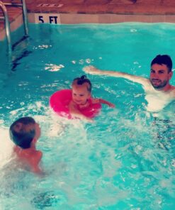 SwimSchool TOT Swim Trainer Vests for Toddlers Ages 2-4 – Boys/Girls – Multiple Colors/Styles – Learn to Swim Pool Floaties TOT Swim Trainer, Red/Berry 27 81faa9kwLeL