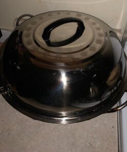 Winco WKCS-14 Stainless Steel Wok Cover, 13-3/4-Inch 14 Inch 41 81fbedcwMBL