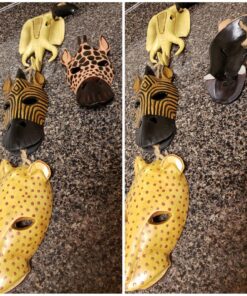 Gifts & Decor 34759 Animal Masks Wall Plaque, No Size, Multicolor 20 81fcVZjFeEL