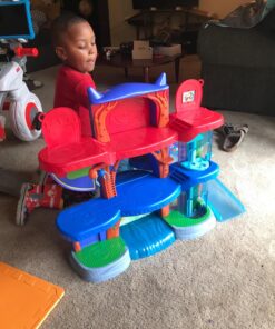 PJ Masks Deluxe Headquarters Playset, Kids Toys for Ages 3 Up by Just Play retail_packaging Single 52 81fdtDBnmPL