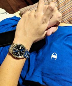 SEIKO 5 Men's SNK793 Automatic Stainless Steel Watch with Blue Dial 48 81fdzdvM5xL