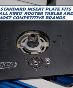 Kreg PRS5000 Precision Router Lift - Router Table Lift System - Durable Router Plate Insert - Router Table Plate Insert - For Quick, Accurate, Reliable & Repeatable Setups 30 81fe 3U9VUL 1