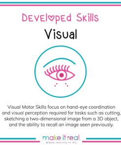 Make It Real - Disney Descendants 3 Sketchbook. Fashion Design Drawing and Coloring Book for Girls. Includes Evie and Descendants 3 Sketch Pages, Stencils, Stickers, and Design Guide 17 81fe2IgCTcL